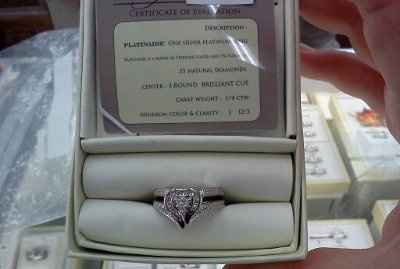Alright ladies! Let's see those gorgeous rings...