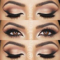 Show me 1 hair and 1 makeup inspiration you have for your wedding day!