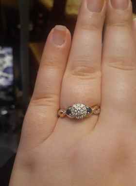 i want to see your engagement rings! - 1