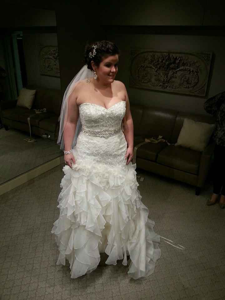 I said YES TO THE DRESS!!!