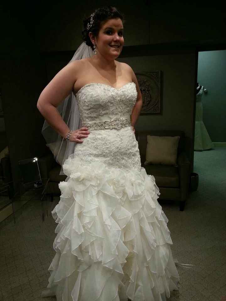 I said YES TO THE DRESS!!!