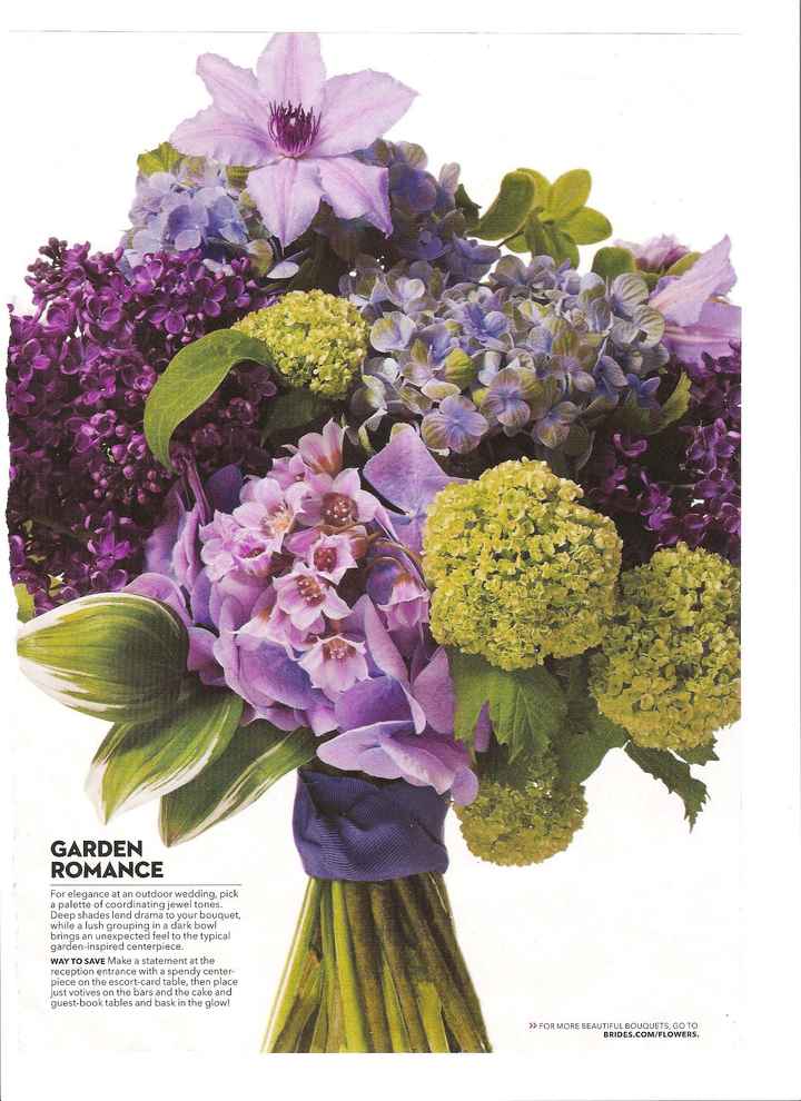 For those having purple/lavender themed wedding