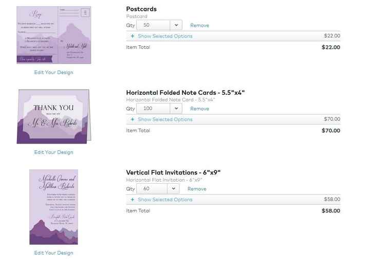 SAVE THE DATES - Vistaprint?