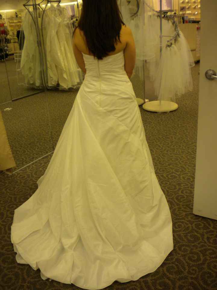 Tried on a few dresses today!