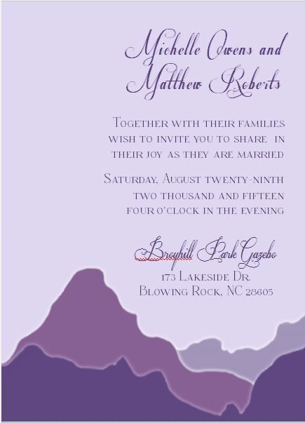 I told myself I wouldn't do this.... Update: Reception Card? in comments