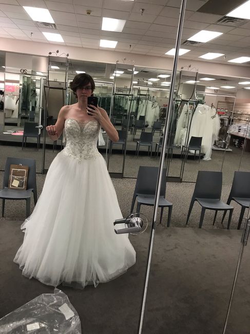 i actually found my dress this time!! 6
