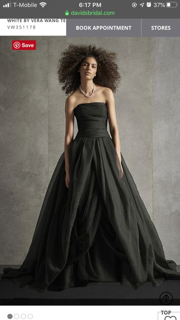 Black dresses for goth wedding - 1