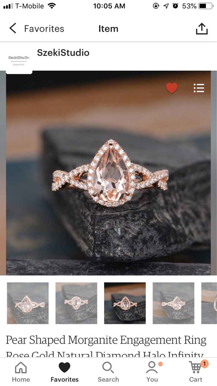 Morganite or Moissanite? - 2