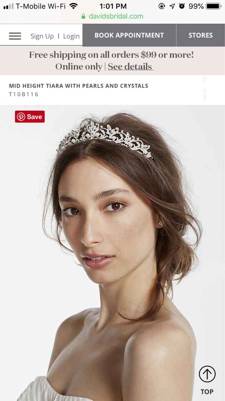 Veil, tiara, hair vine, hair comb, modern or traditional? What are you doing? - 1