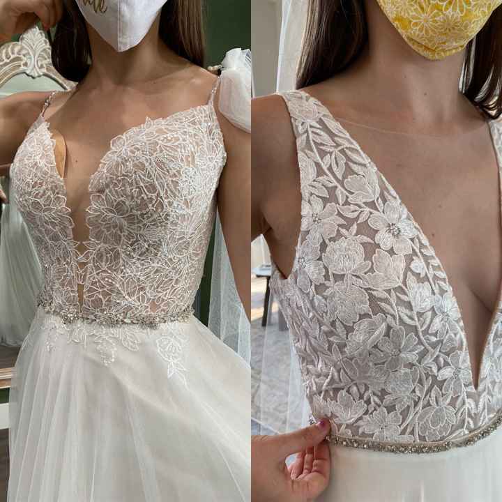 Stuck between two dresses! - 2