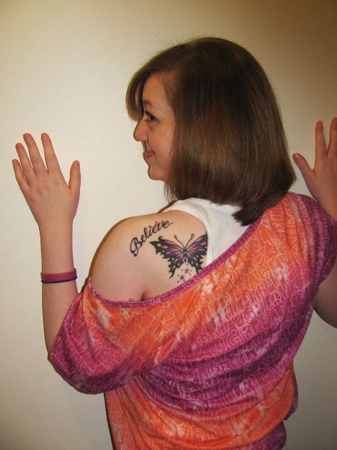 Sort of NWR...any tattooed ladies out there?