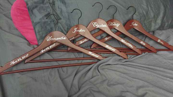 Diy hangers! Yall Inspired me.