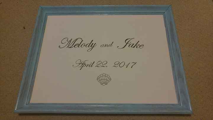 DIY of the day - guestbook