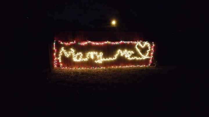 Two years ago today... share your proposal stories :-)