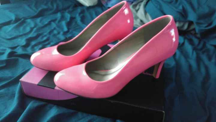 I bought my shoes today!