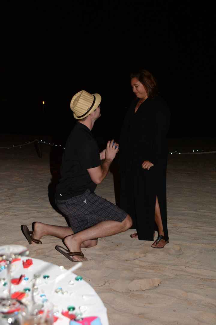 How did he propose?