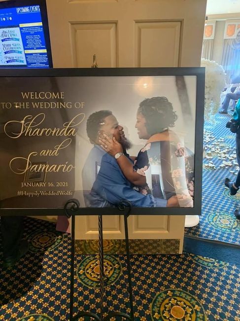 Wedding welcome sign sizing 3