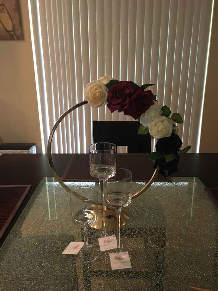 What did you choose for centerpieces? - 1