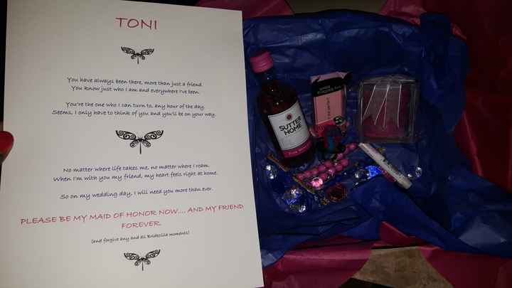 DIY Bridesmaids' Boxes Done!