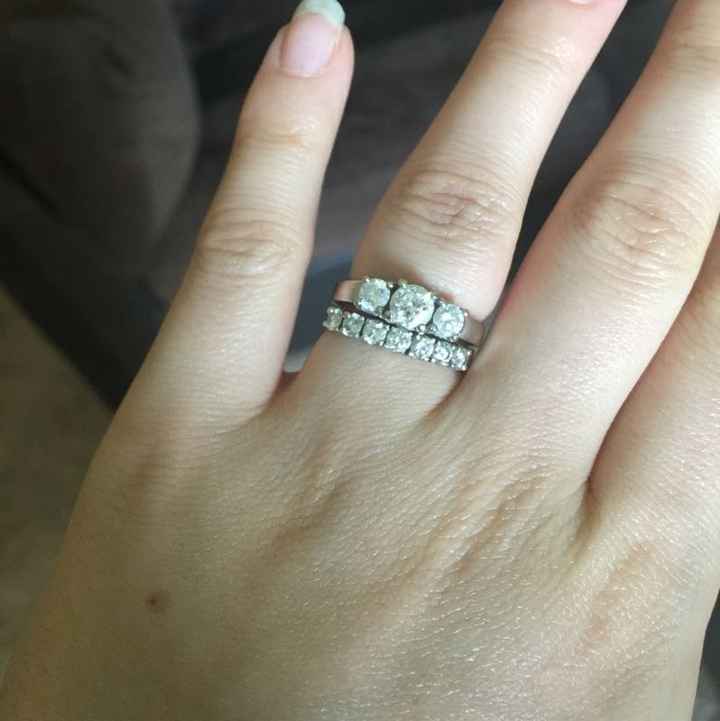 Let's see those beautiful rings lady's!