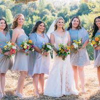 Mismatched BM dresses