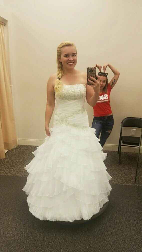 Had my dress fitting! (Yes to the same dress!)