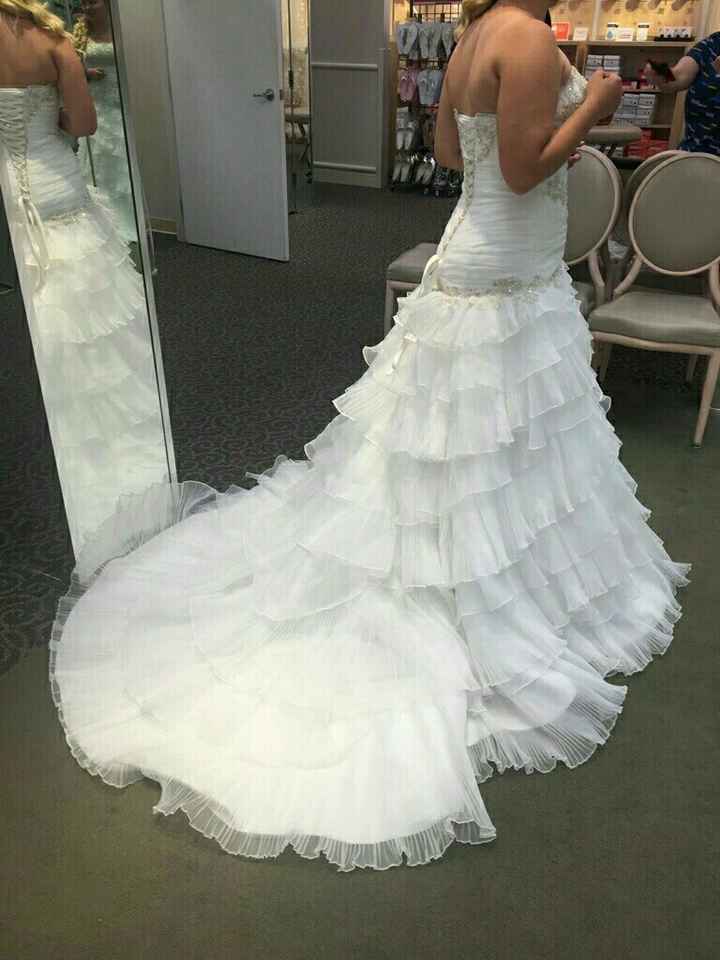 Let me see what you're wearing on your wedding day