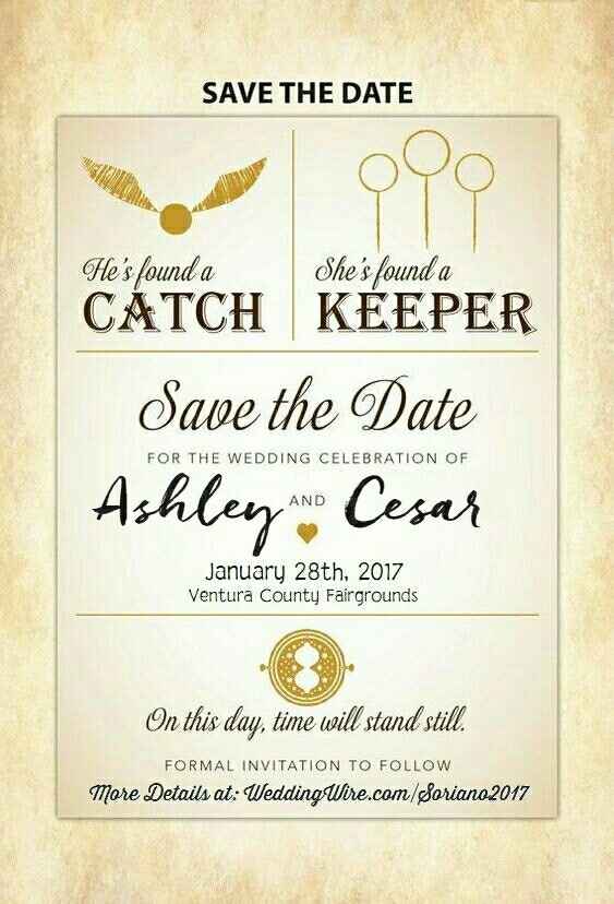 Show me your Save The Dates
