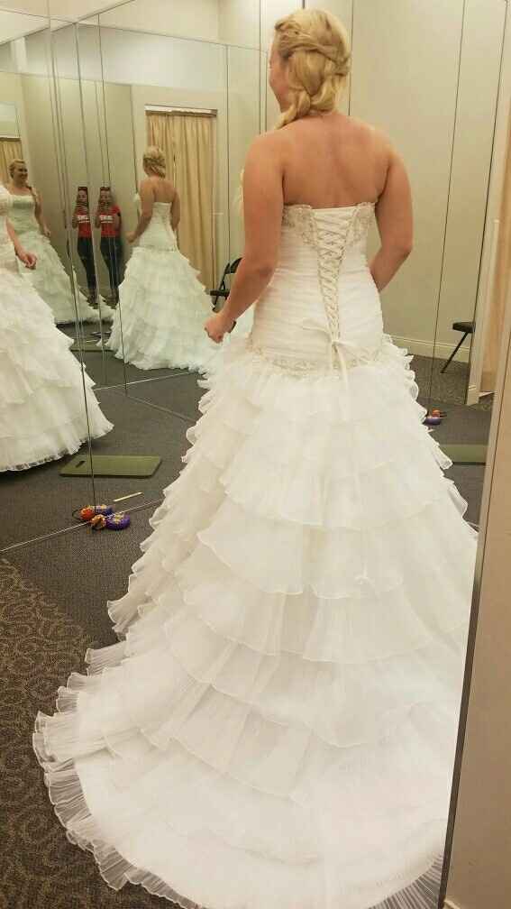 Had my dress fitting! (Yes to the same dress!)