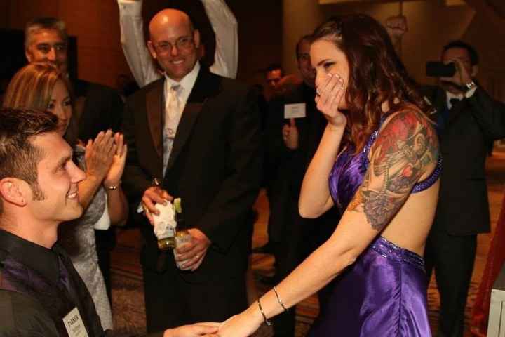 Here's how he proposed! (pics) How did your proposal go!?!