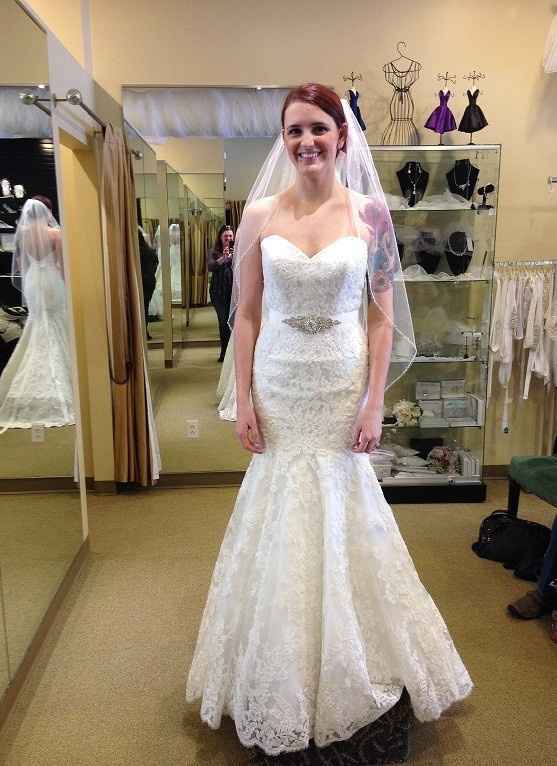 My dress!!!! =] Any other Mori Lee brides?