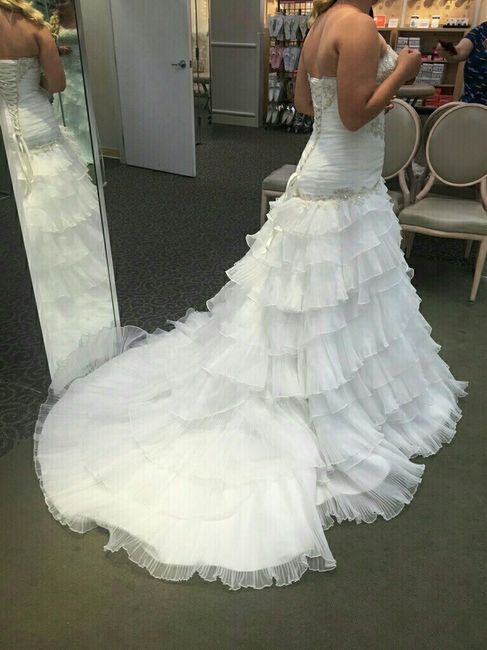Let me see what you're wearing on your wedding day