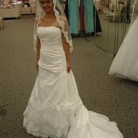 Calling all David's Bridal Brides... Let's see all the dresses and see who's dress twins! :D
