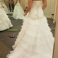Had my dress fitting! (Yes to the same dress!)
