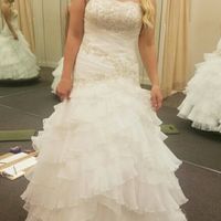 Had my dress fitting! (Yes to the same dress!)