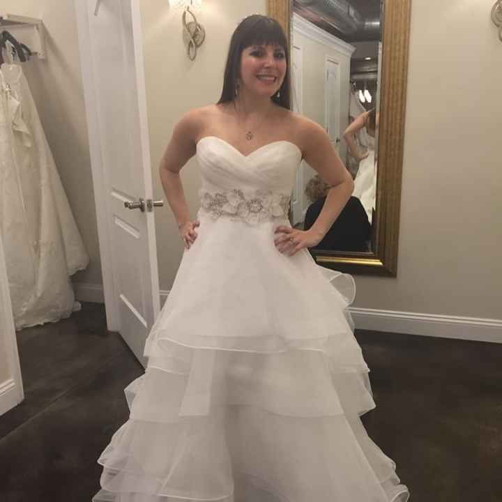 My dress is in...now I want to see yours!