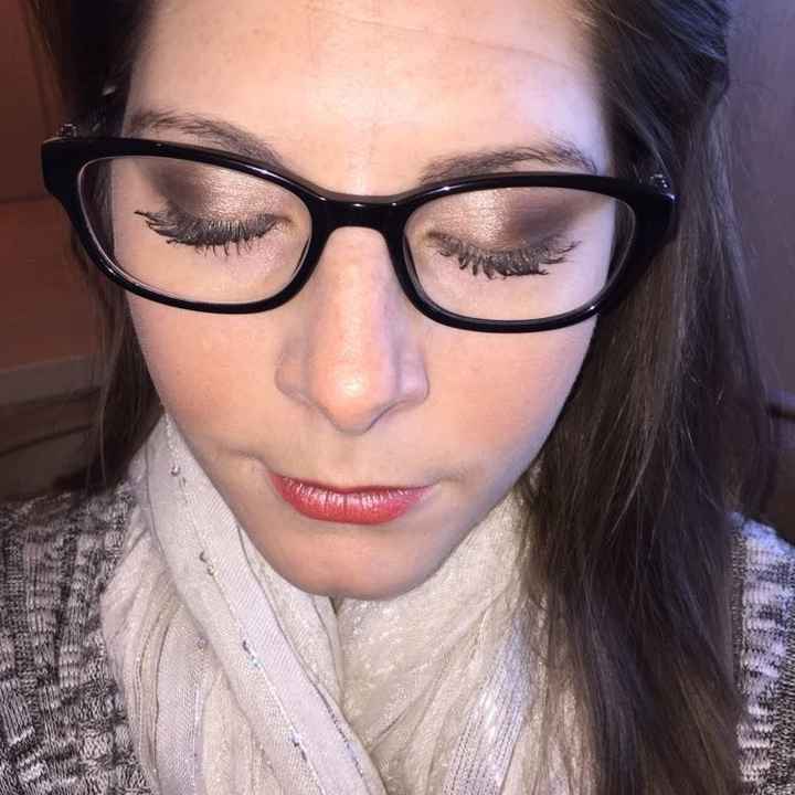 Day of makeup