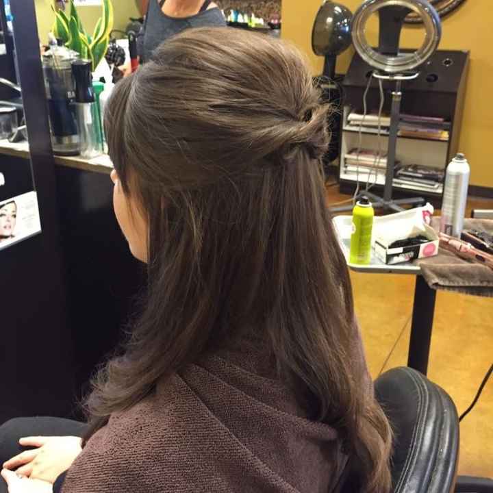 Wedding hair! What are other brides doing for your hair? What about your bridesmaids?