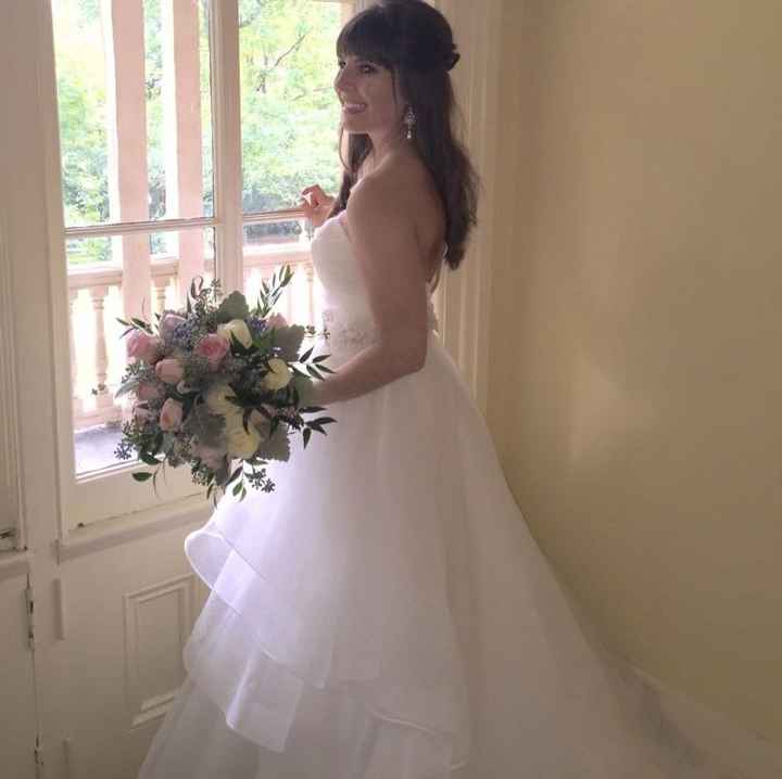 Let me see what you're wearing on your wedding day