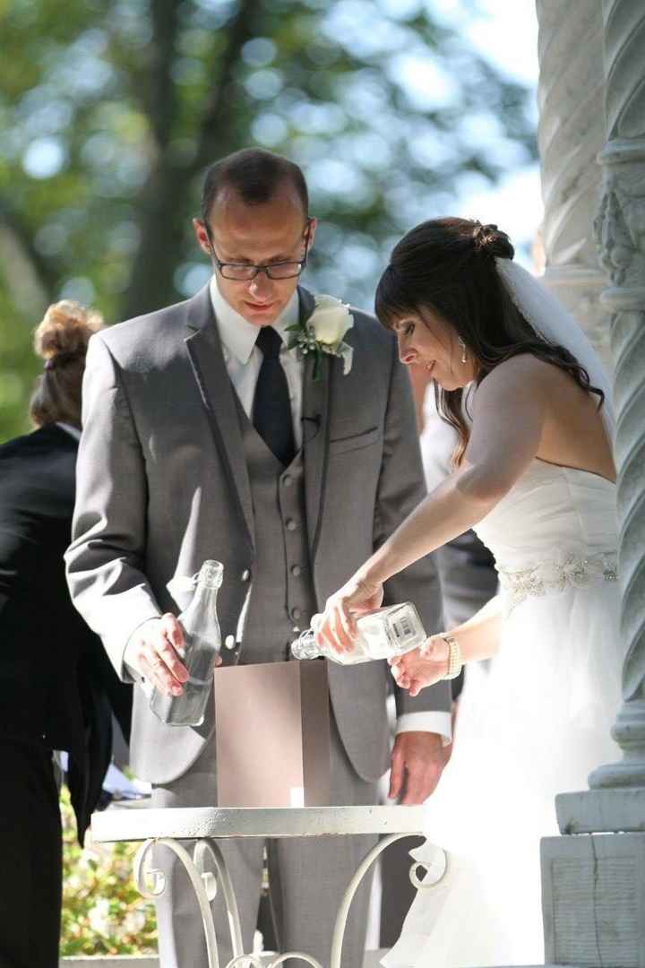 Paging Celia: Sand Ceremony Question