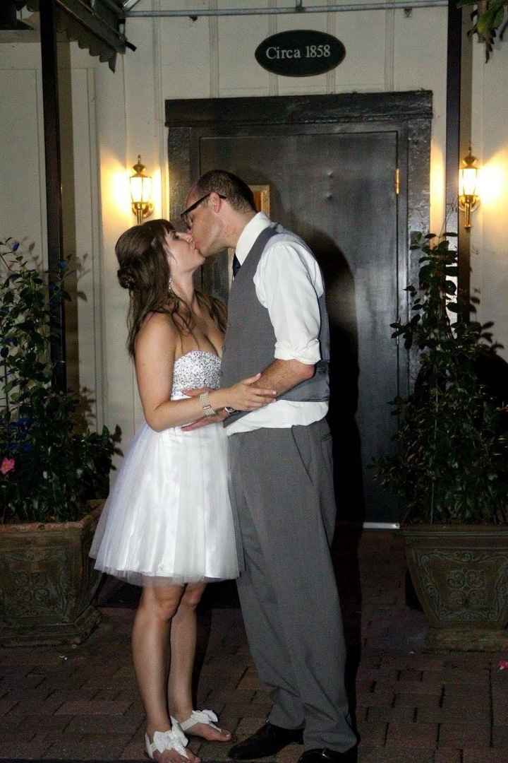 Unconventional wedding dress/ 2 dresses