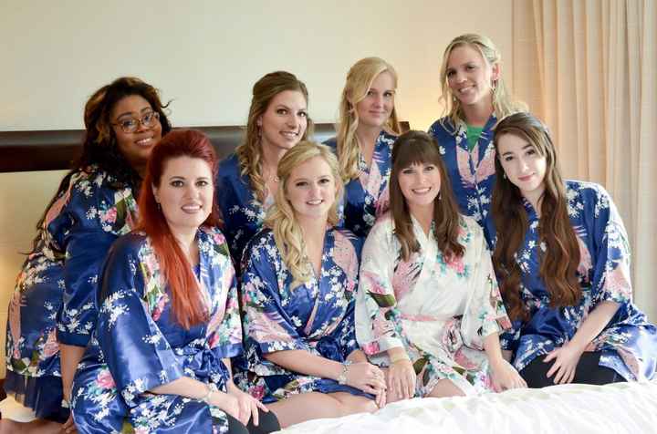 Bridal party robes!