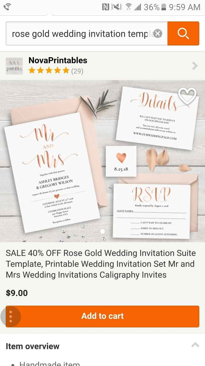 Trouble with invitations....
