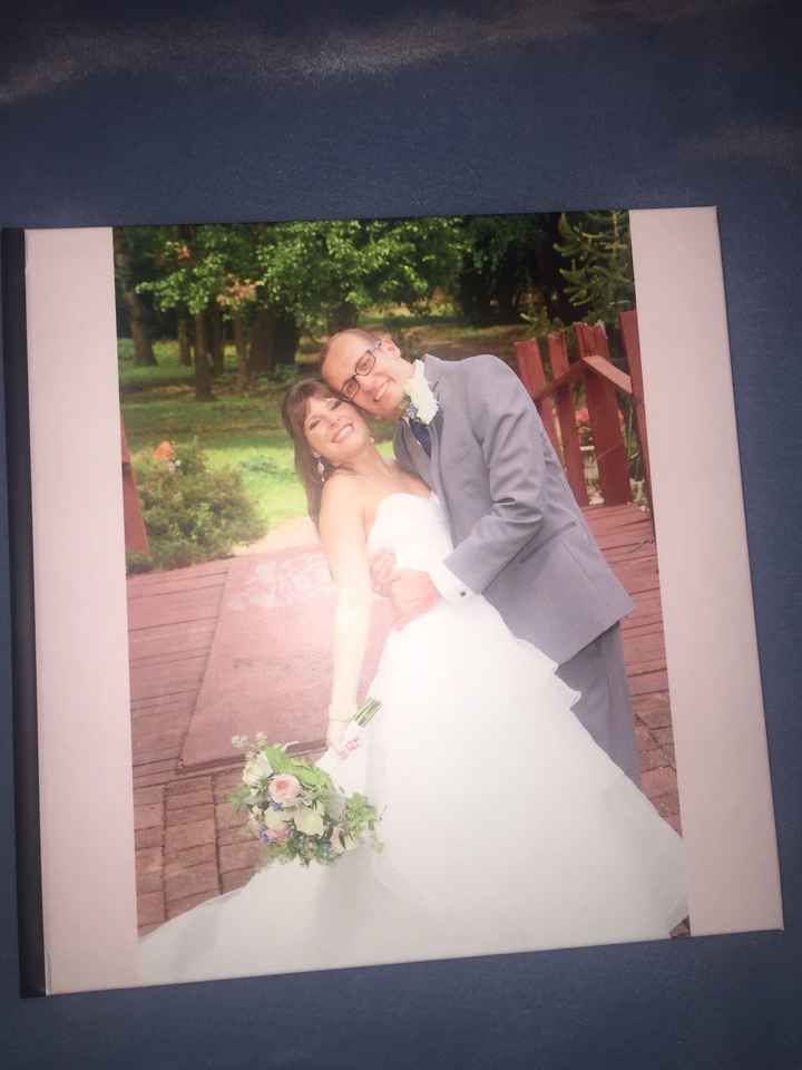 Shutterfly wedding album