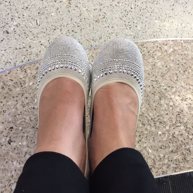 Flats for wedding shoes?