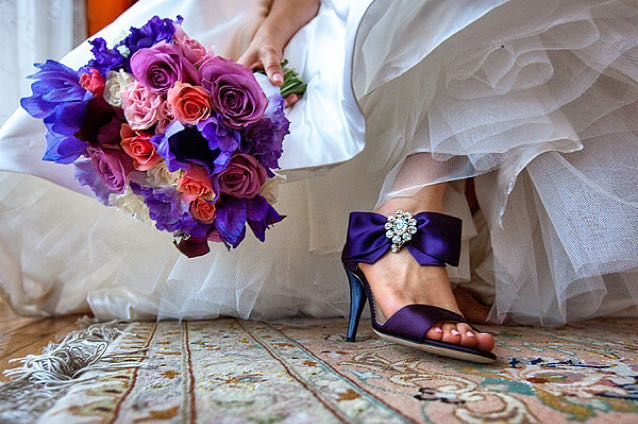 Purple shoes - 2