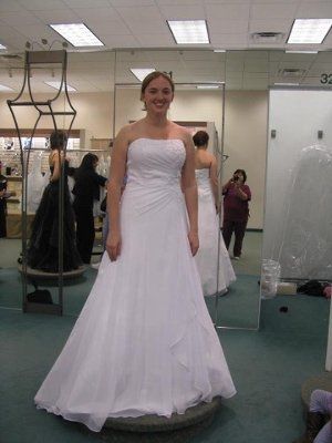 Show me your dress with you vs the model!
