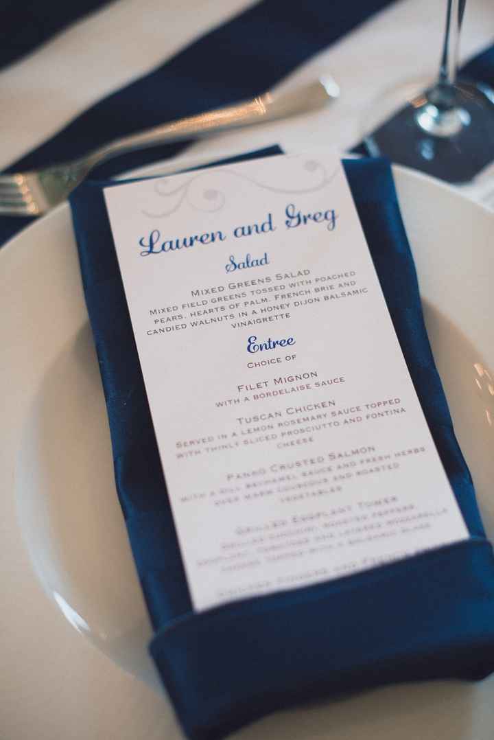 Let me see your Menu Cards