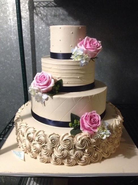 What color would you call this cake?   Update from Bakery