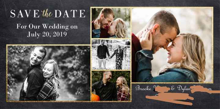 show me off your save the Date!! - 1